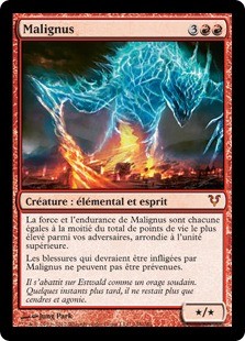 Magic mtg malignus avacyn - magic,