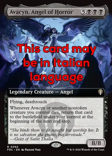 Mtg avacyn angel - mtg, of