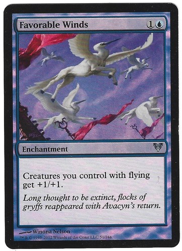 Foil favorable winds - favorable,