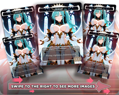 Avacyn 5x waifu - waifu, tokens