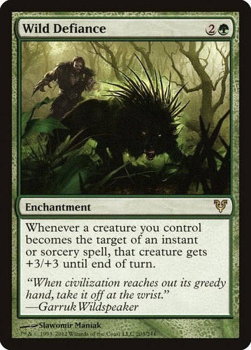 Wild defiance near mint - +,