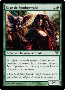 Magic mtg somberwald sage - sage,