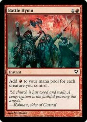 Battle hymn avacyn - 1x,