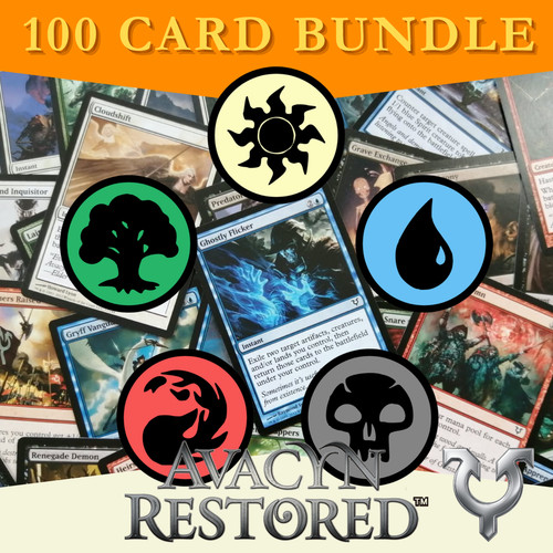 100 mtg magic the gathering - magic:,
